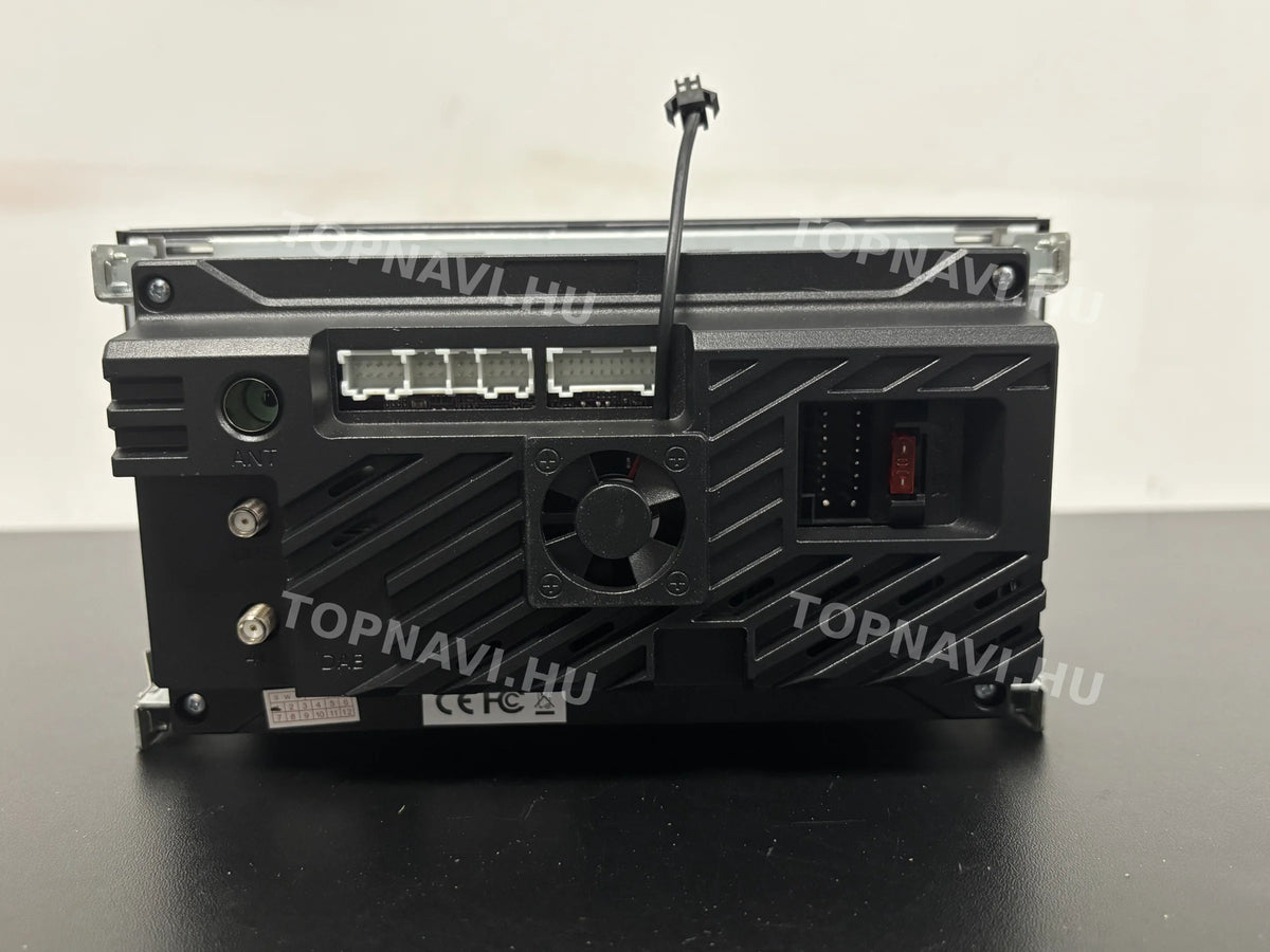 Ford Focus, Fiesta, Mondeo, C-Max, S-Max, Fusion, Transit, Kuga, Galaxy 7" Silver Android Multimedia Head Unit - Hátulja