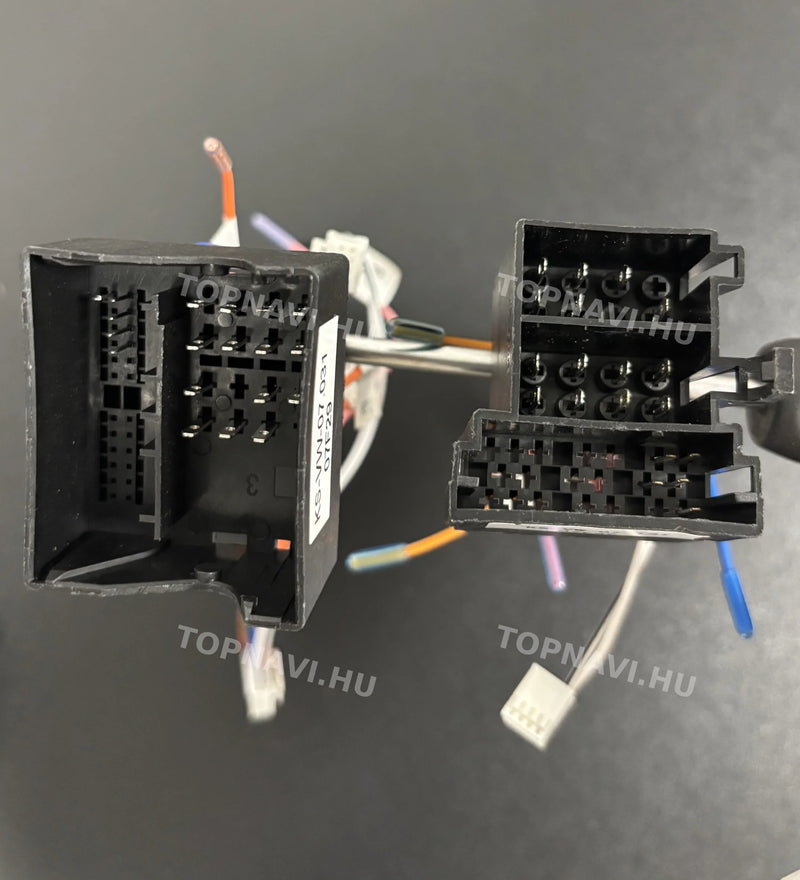 Seat 9" Android multimedia car radio touchscreen head unit - csatlakozó