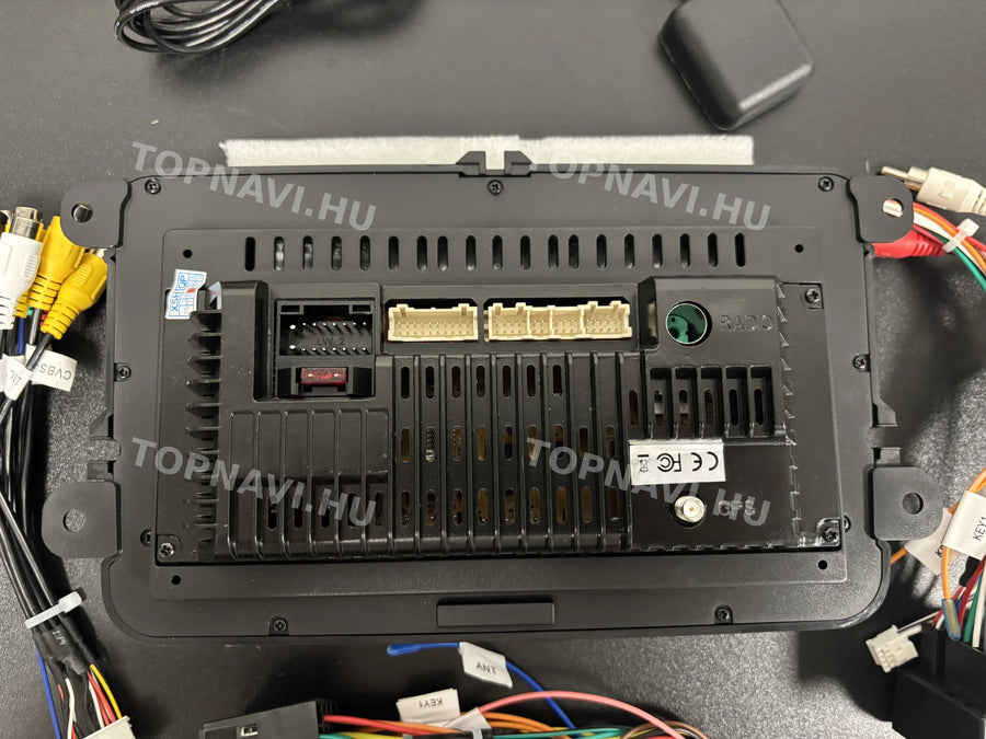 Seat 7" Android multimedia car radio touchscreen head unit - Hátulja