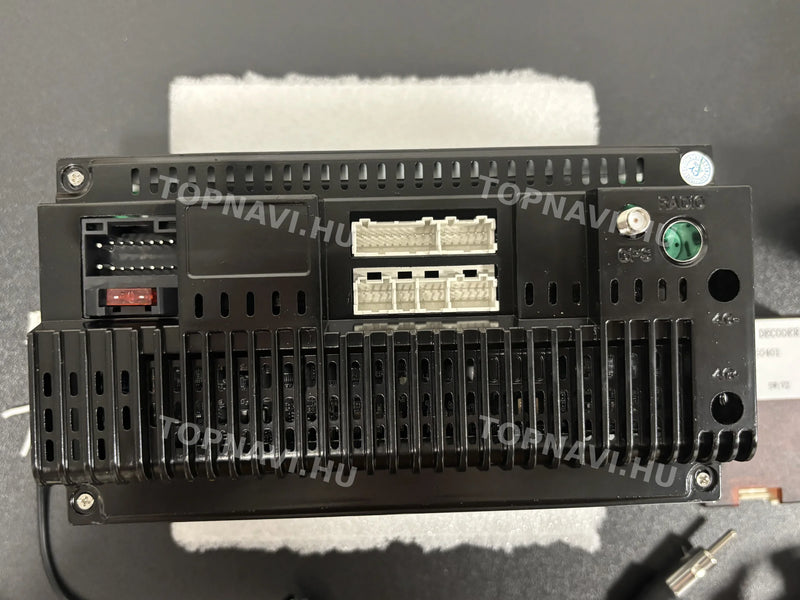 Opel Astra, Vectra, Zafira, Corsa, Meriva Silver 7" Android Multimedia Head Unit - hátulja