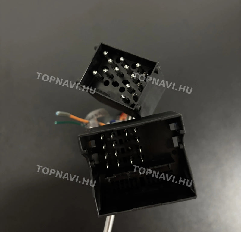 BMW E53 X5, E39 1996-2003 7" Android Multimedia head unit - csatlakozó