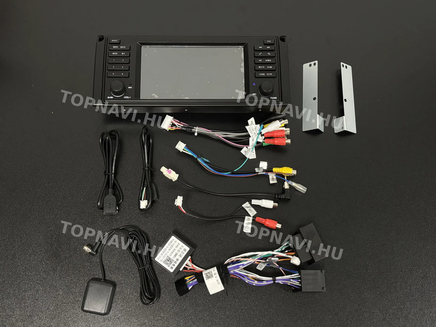 BMW E53 X5, E39 1996-2003 7" Android multimedia car radio touchscreen head unit - Eleje