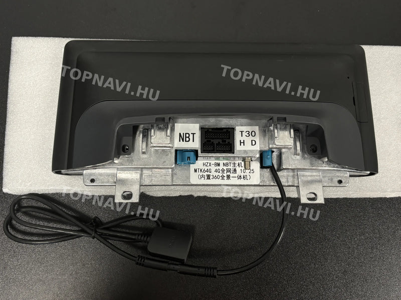 BMW 3, 4 Series F30, F31, F34, F35, F32, F33, F36 10.25" Android Multimedia Head Unit - hátulja