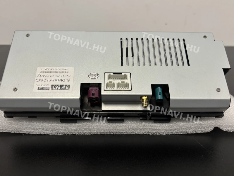 BMW 3 / 5 Series E90, E91, E92, E93 E60, E61 E63, E64 CCC/CIC Android Multimedia Head Unit - hátulja