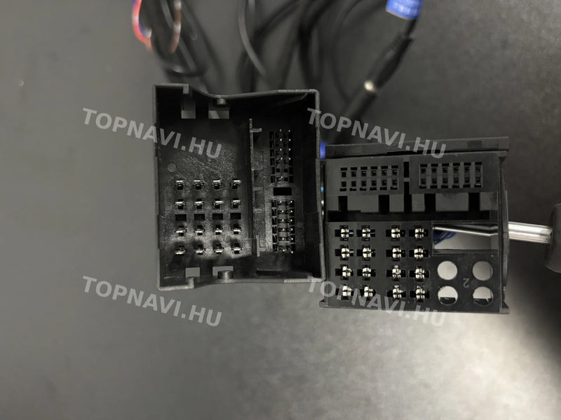 BMW 3 / 5 Series E90, E91, E92, E93 E60, E61 E63, E64 CCC/CIC Android Multimedia Head Unit - csatlakozó