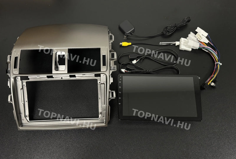 Toyota Corolla E15 2007- 2013 9" Android Multimedia Head Unit - eleje