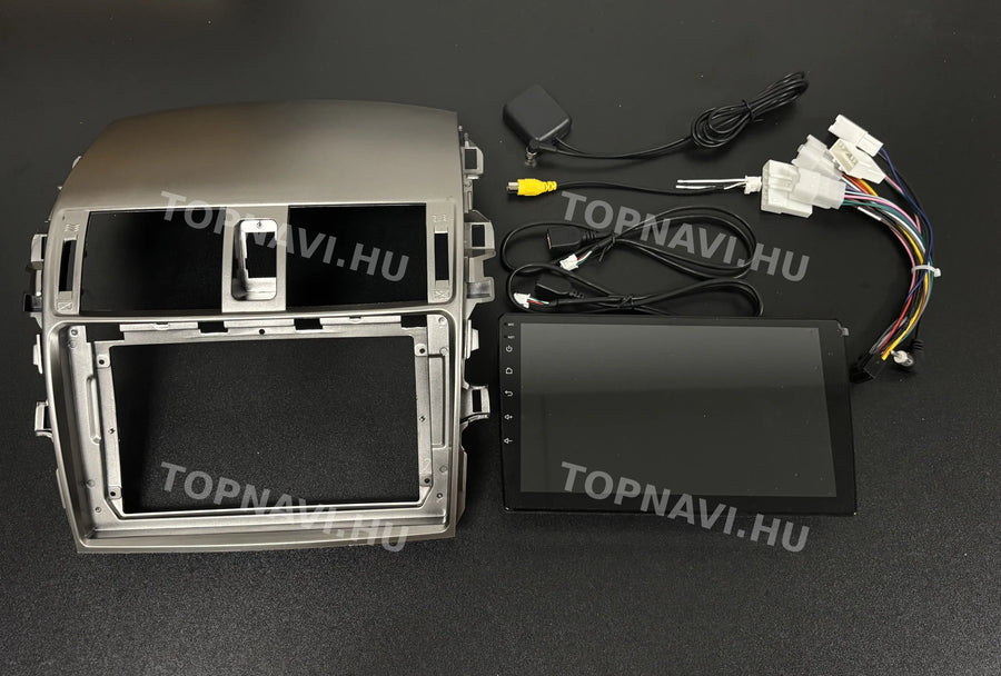 Toyota Corolla E15 2007-2013 9" Android multimedia car radio touchscreen head unit - Eleje