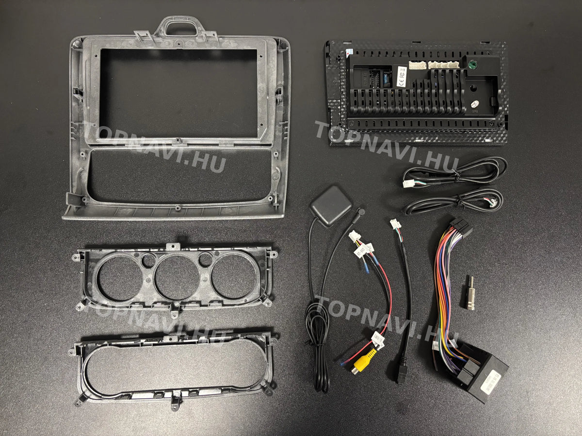Ford Focus Mk2 2004- 2010 Silver 9" Android Multimedia Head Unit - Hátulja