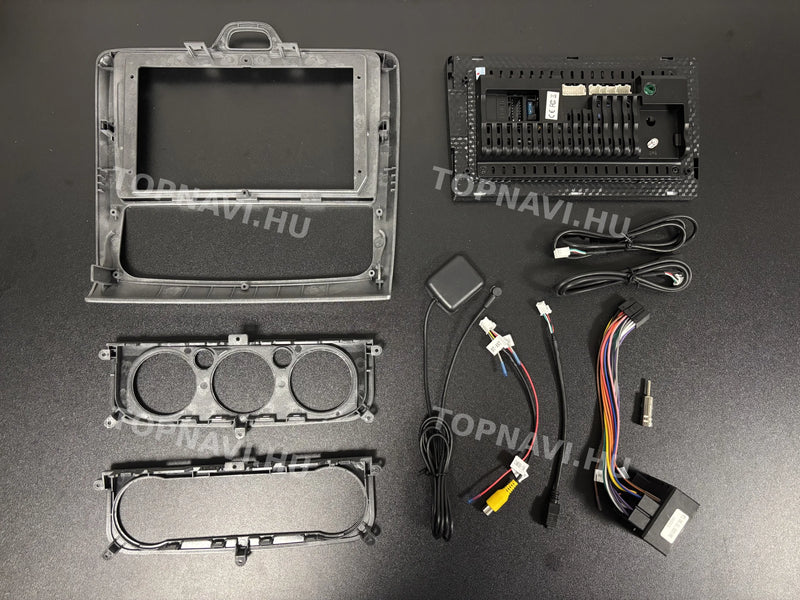 Ford Focus Mk2 2004- 2010 Silver 9" Android Multimedia Head Unit - hátulja