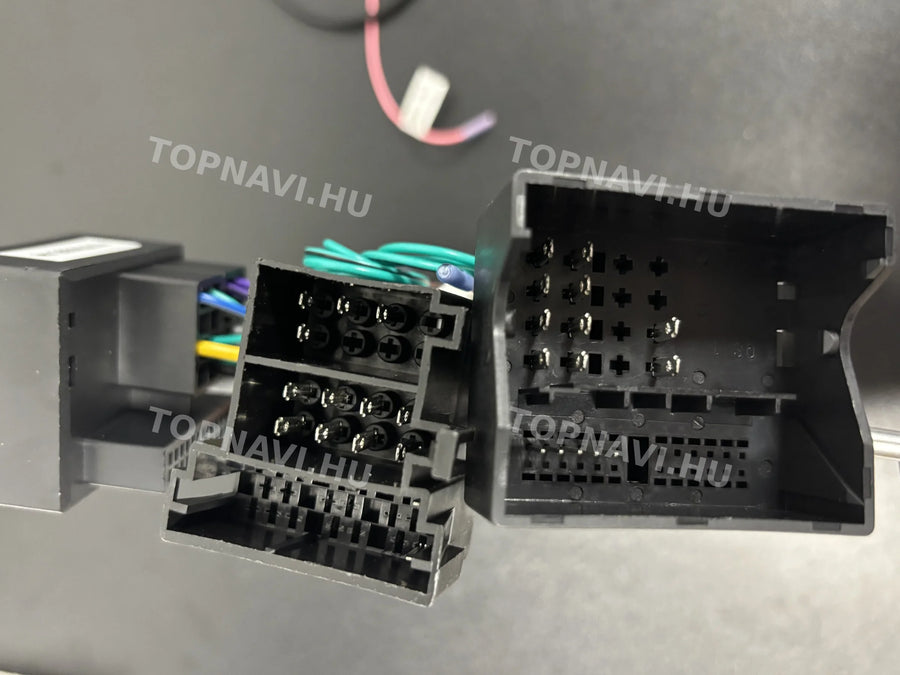 Mercedes-Benz ML W164, GL X164 9" Android multimedia car radio touchscreen head unit - Csatlakozó