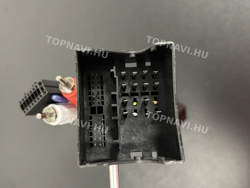 Peugeot 308, 308-SW 2007- 2013 9" Android Multimedia Head Unit - csatlakozó