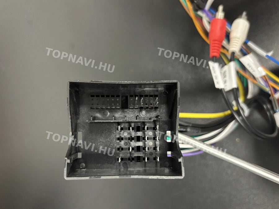 Peugeot 508 2010-2018 9" Android multimedia car radio touchscreen head unit - Csatlakozó