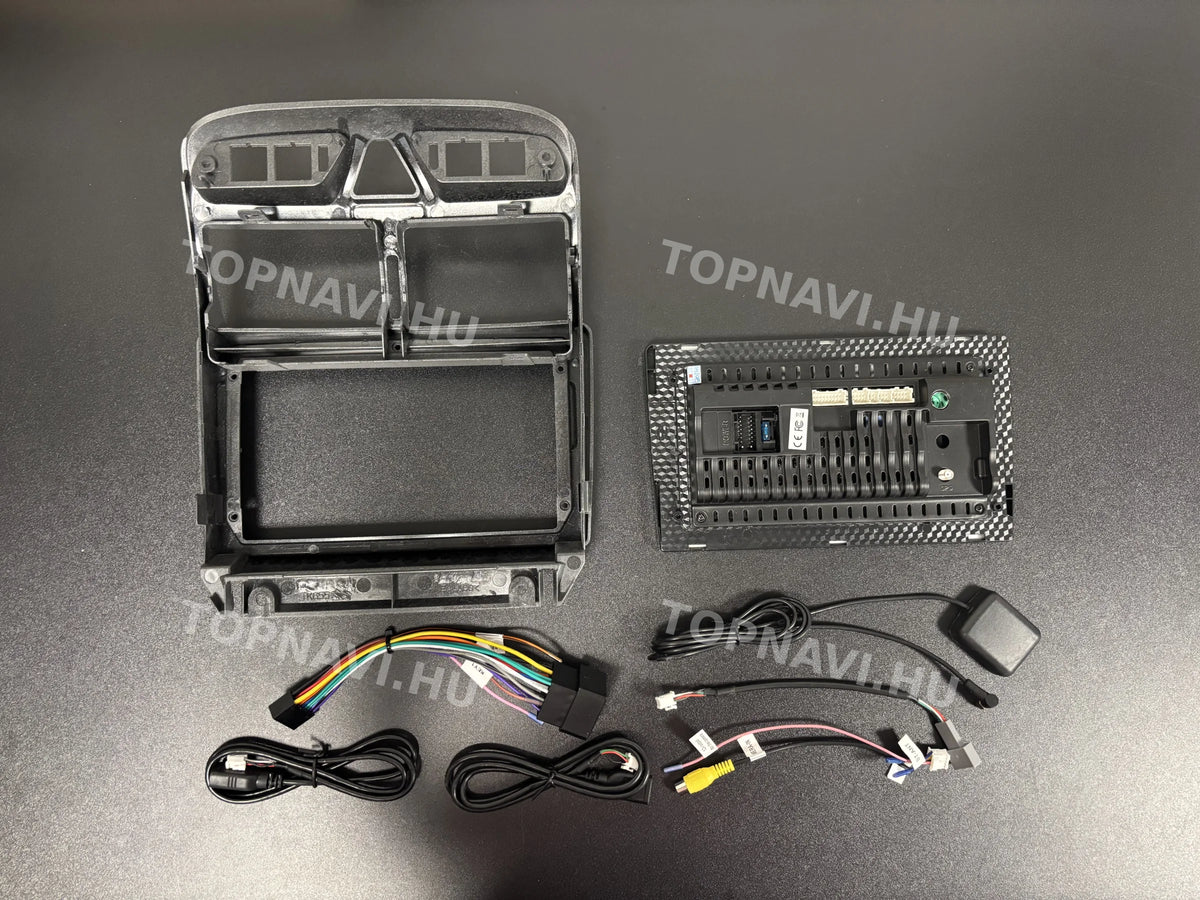 Peugeot 307 2001- 2008 9" Audio Android Multimedia Head Unit - Hátulja
