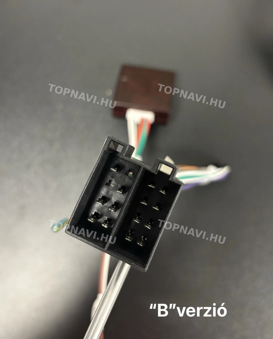 Peugeot 307 2001-2008 9" Android multimedia car radio touchscreen head unit - Csatlakozó