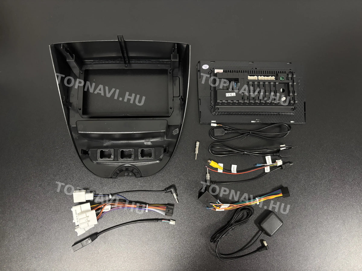 Citroen C1 2005-2014 10" Android Multimedia Head Unit - Hátulja