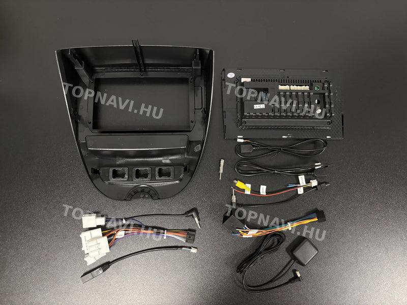 Citroen C1 2005-2014 10" Android Multimedia Head Unit - hátulja