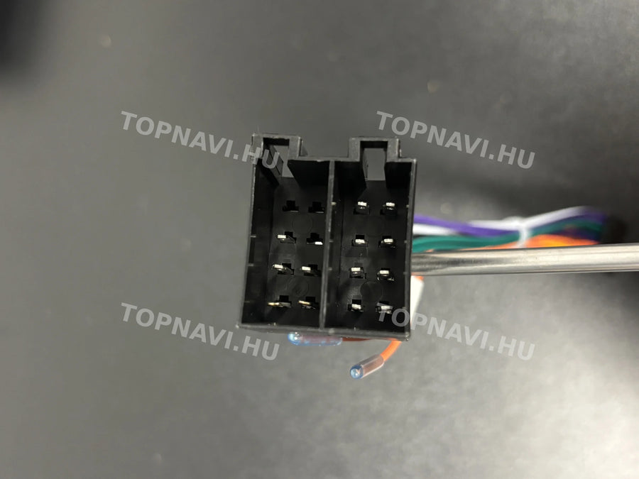 Citroen C1 2005-2014 10" Android multimedia car radio touchscreen head unit - Csatlakozó