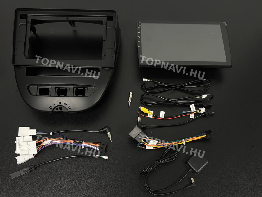 Citroen C1 2005-2014 10" Android multimedia car radio touchscreen head unit - Eleje
