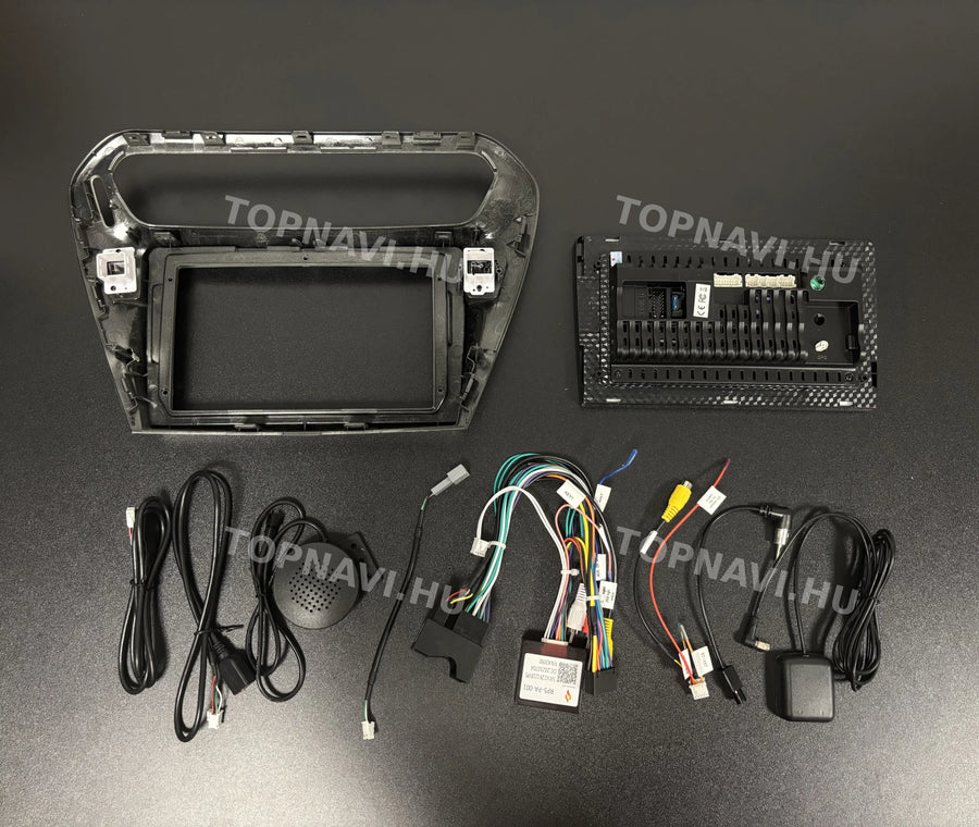 Citroen Elysee 2013-2018 9" Android multimedia car radio touchscreen head unit - Hátulja
