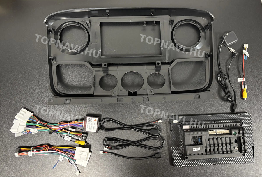 Opel Movano 2010-2021 10.1" Android multimedia car radio touchscreen head unit - Hátulja