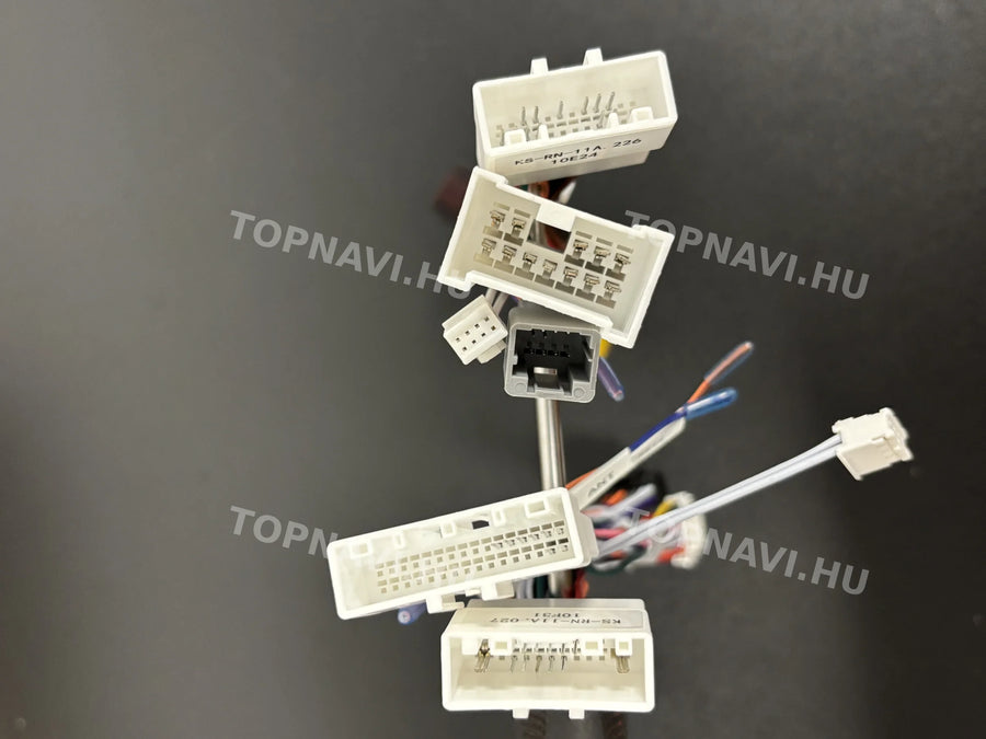 Opel Movano 2010-2021 10.1" Android multimedia car radio touchscreen head unit - Csatlakozó