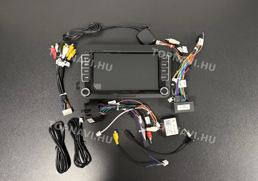 Skoda Fabia, Octavia, Superb, Rapid 7" Android multimedia car radio touchscreen head unit - Eleje