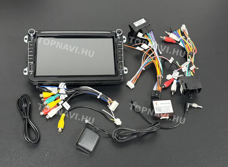 Skoda Fabia, Octavia, Superb, Rapid 8" Android multimedia car radio touchscreen head unit - eleje