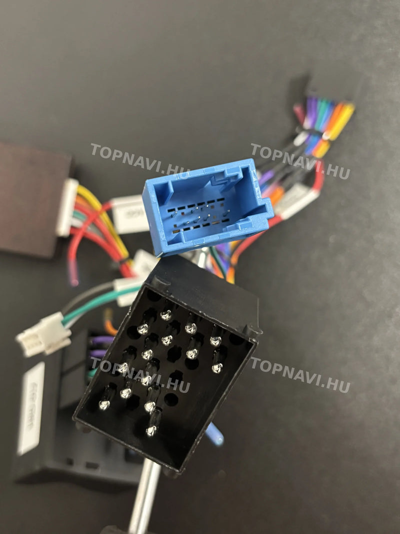 BMW E53 X5 E39 1996–2003 9" Android multimedia car radio touch screen head unit - csatlakozó