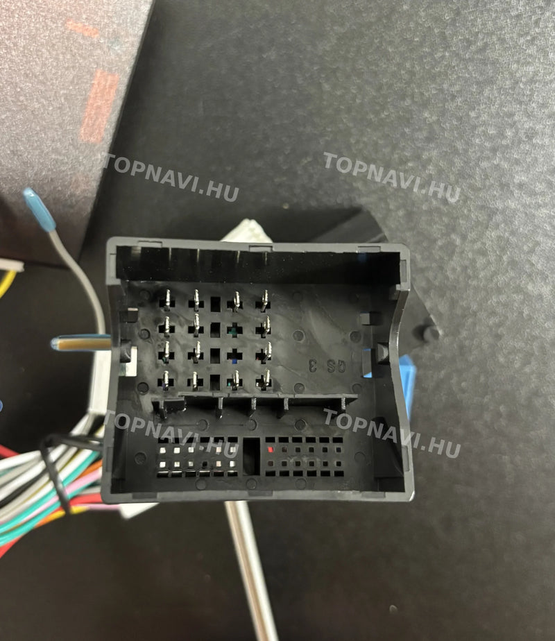 BMW E53 X5 E39 1996–2003 9" Android multimedia car radio touch screen head unit - csatlakozó