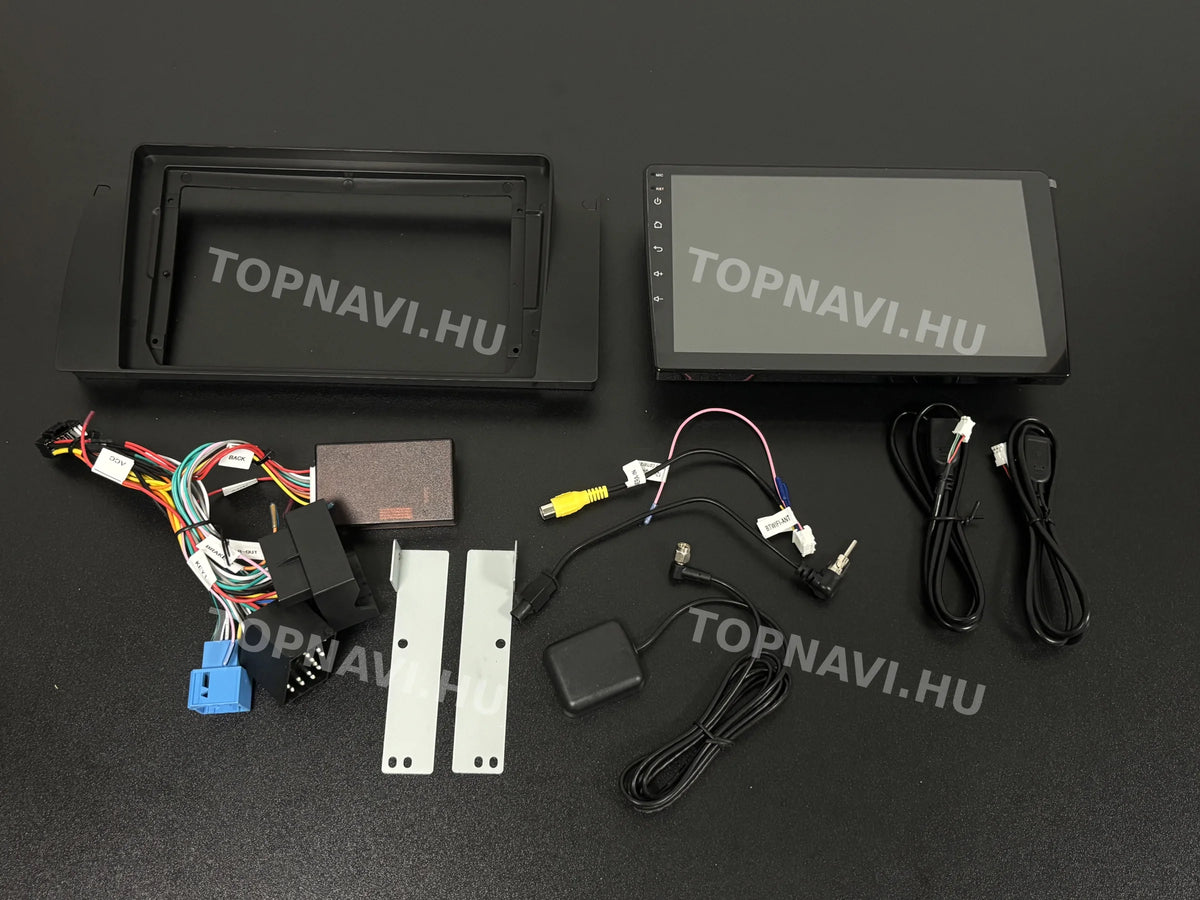 BMW E53 X5 E39 1996–2003 9" Android multimedia car radio touch screen head unit - Eleje
