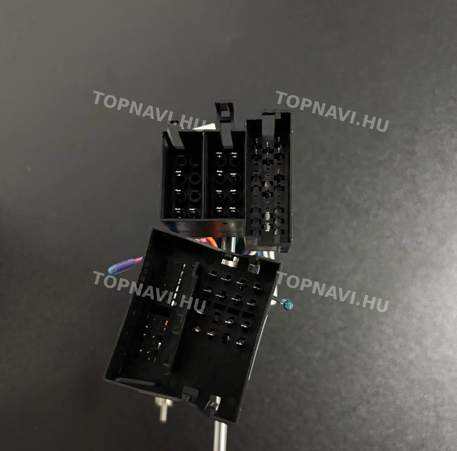 Audi A4 B6 B7 2002–2012 7" Android multimedia car radio touch screen head unit (right button) - Csatlakozó