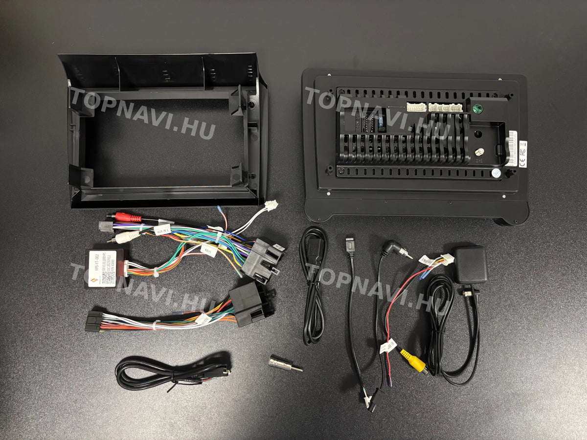 Fiat Ducato 2006-2015 10.1" Android Multimedia Head Unit - Hátulja