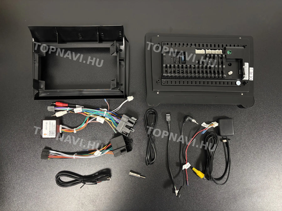 Fiat Ducato 2006-2015 10.1" Android multimedia car radio touchscreen head unit - Hátulja