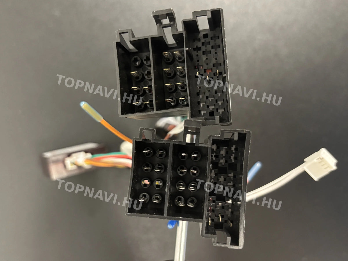 Fiat Ducato 2006-2015 10.1" Android Multimedia Head Unit - Csatlakozó