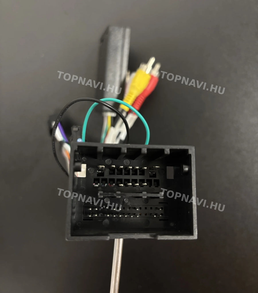 Chevrolet Cruze 2008-2014 9.7" Tesla Style Android multimedia car radio touchscreen head unit - Csatlakozó