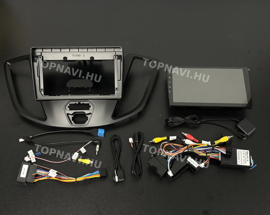 Ford Transit V363 (Cargo) 2013-2024 9" Android multimedia car radio touchscreen head unit - Eleje