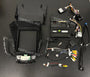 Ford Fiesta MK7 "Tesla Style" 2009-2017 9.7" Android multimedia car radio touchscreen head unit - Hátulja