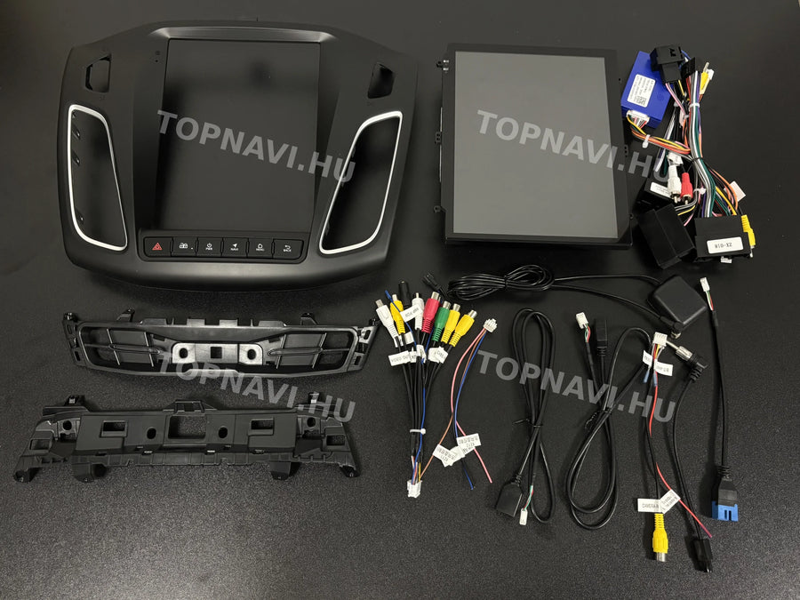 Ford Focus 3 "Tesla Style" 2012-2017 9.7" Android multimedia car radio touchscreen head unit - Eleje