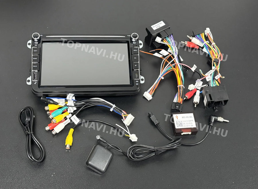 Volkswagen 8" Android multimedia car radio touchscreen head unit - Eleje