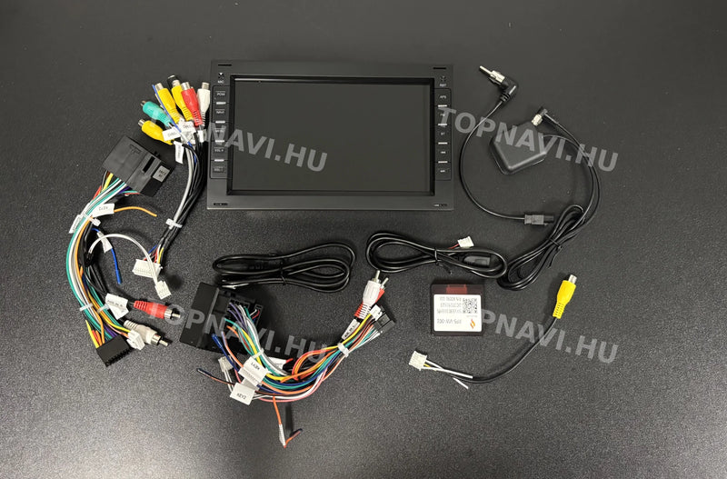 Skoda Fabia, Octavia, Superb, Rapid 7" Android multimedia car radio touchscreen head unit - eleje