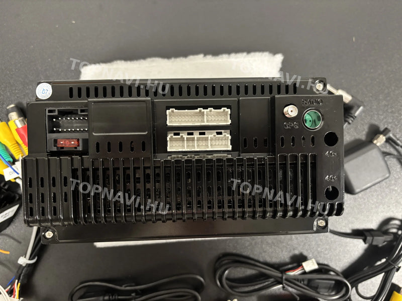 Seat 7" Android multimedia car radio touchscreen head unit - hátulja