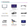 Toyota Avensis 2 T25 2003-2008 9" Android multimedia car radio touchscreen head unit — kép 3