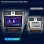 Toyota Avensis 3 T27 2009-2018 9" Android multimedia car radio touchscreen head unit — kép 2