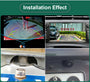Toyota Corolla (2007-2013) (58×37 mm) FullHD 1080P reversing camera — kép 12