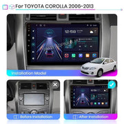Toyota Corolla E15 2007- 2013 9" Android Multimedia Head Unit — kép 2