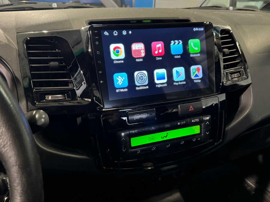 Toyota Hilux 2007 - 2015 9" Android Multimédia fejegység - TopNAVI