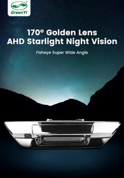 Toyota Hilux with chrome opener FullHD 1080P Rear View Camera — kép 6