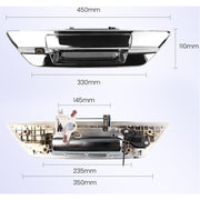 Toyota Hilux with chrome opener FullHD 1080P Rear View Camera — kép 10