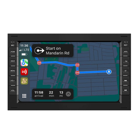 Volkswagen 7" Android Multimédia fejegység autórádió, hifi, rádió és fejegység nagy kijelzővel, CarPlay, Android autó, Wifi és Bluetooth támogatással,