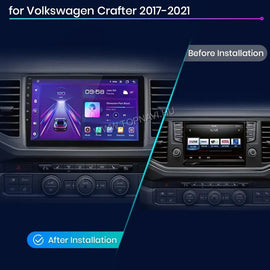 Volkswagen Crafter 2016 - 2025 10.1" Android Multimédia fejegység - TopNAVI